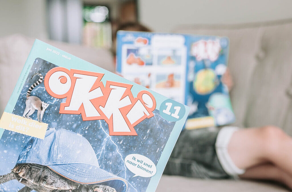 Zomerpret met het kindertijdschrift Okki (+ nu met gratis familiespel)