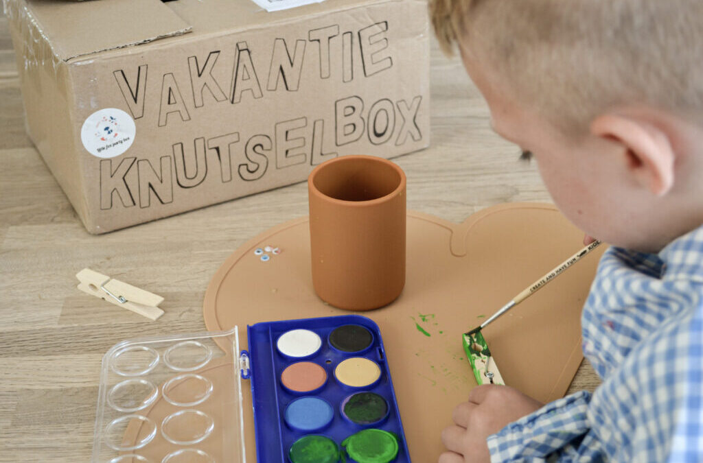 Vakantie knutselbox – een creatieve vakantie activiteit voor kinderen