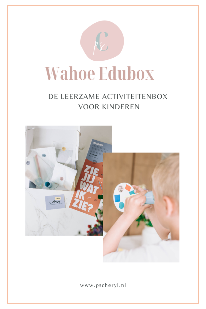 Wahoe edubox activiteitenbox voor kinderen