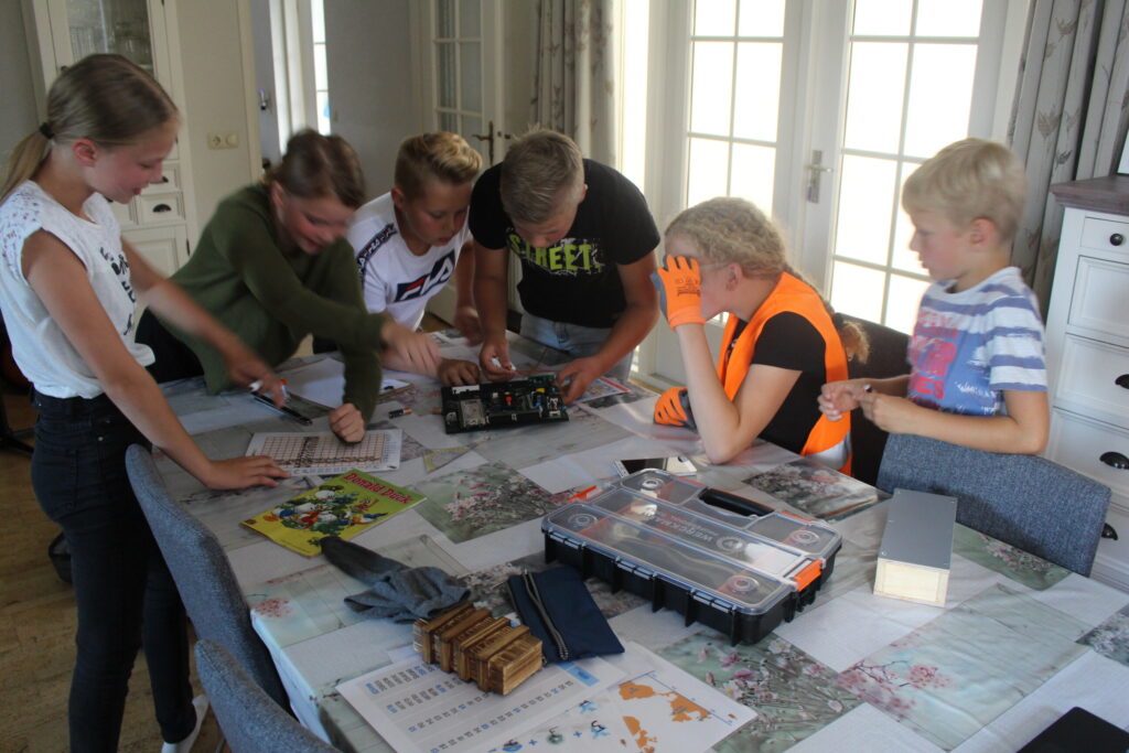 kinderfeestje escape room thuis